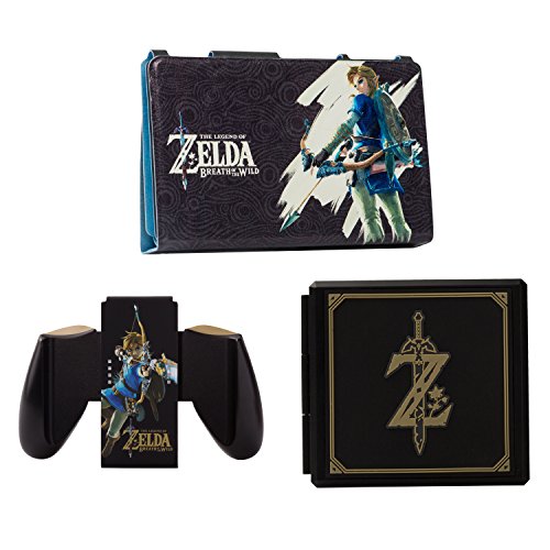PowerA Hibrid Fedezi a Legend of Zelda Joy-Con Komfort Markolat & Prémium Kártya Esetekben Kit - Nintendo Kapcsoló