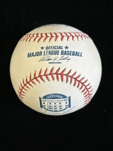 Hideki Matsui NY Yankees ALÁÍRT Hivatalos MLB Stadion Évford. Baseball w/hologram - Dedikált Baseball