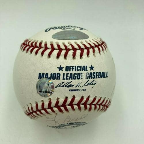 Ne Larsen David Wells Kúp Yogi Berra Yankees Tökéletes Játék Dedikált Baseball, MLB - Dedikált Baseball