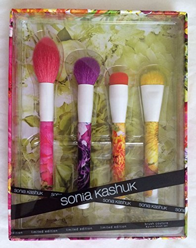 Sonia Kashuk Limited Edition Virágos 4 Pc Smink Ecset Készlet