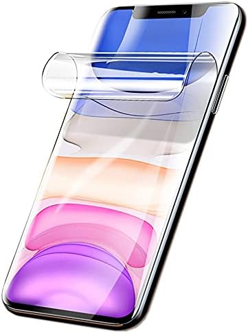 Iiseon Magas Érzékenység Hidrogél Védő Fólia iPhone 11 / iPhone XR (6.1), 2 db Prémium Átlátszó Puha TPU Screen Protector