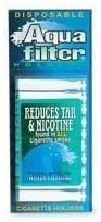 Aqua Filter, Nikotin, valamint Tar Szűrt Eldobható Cigaretta Birtokosai - 10 Ea(csomag 24)