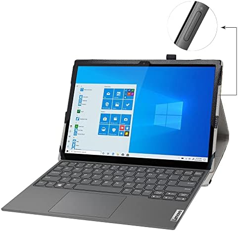Bige a Lenovo ThinkPad Jóga Duett 7 13IML05 az Esetben,PU Bőr Folio 2-Összecsukható Állvány tok a Lenovo Yoga Duett