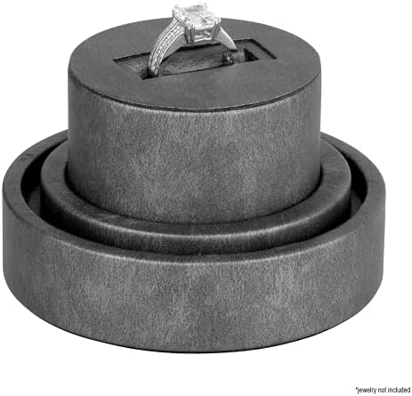 Nemes Üveg Búra Gyűrű Box - Egyedi Eljegyzési Gyűrű Doboz Javaslat Gyűrű, Évforduló, Esküvő, vagy Különleges Alkalmakra