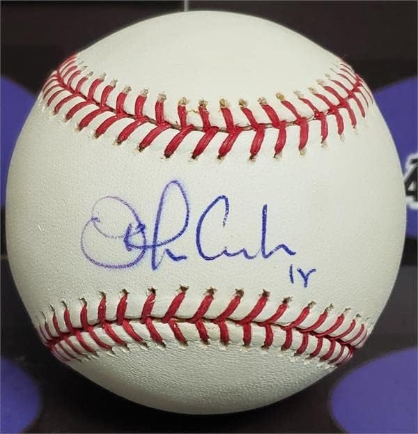 Orlando Cabrera dedikált Baseball (Boston Red Sox 2004-Es World Series Bajnoka Kiállítások Angyalok OMLB) - Dedikált