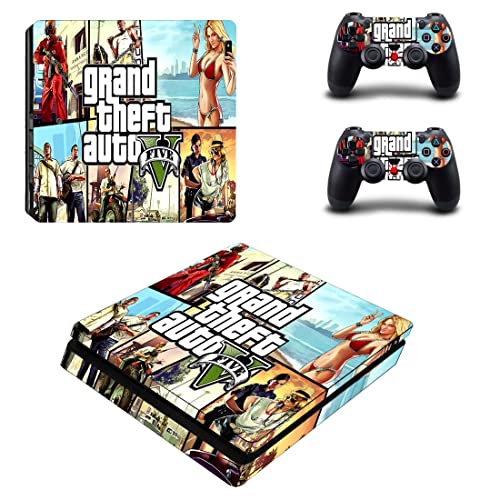 A PS4 PRO - Játék Grand GTA-Lopás, Valamint Automatikus PS4 vagy PS5 Bőr Matrica PlayStation 4 vagy 5 Konzol, Illetve