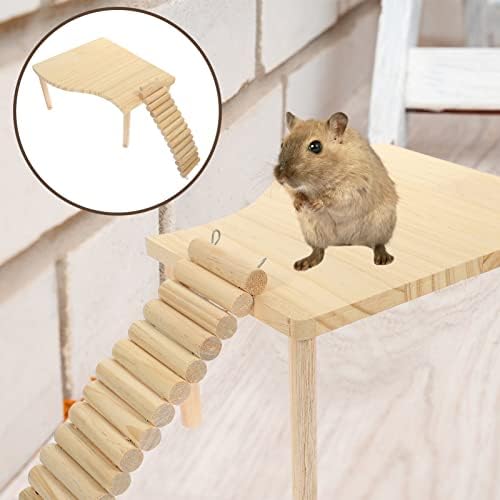 Ipetboom Csincsilla Játékok Hörcsög Platform Kis állat, Fa Játszótér Kis Állat Tevékenység Játékok Patkány Mászik a