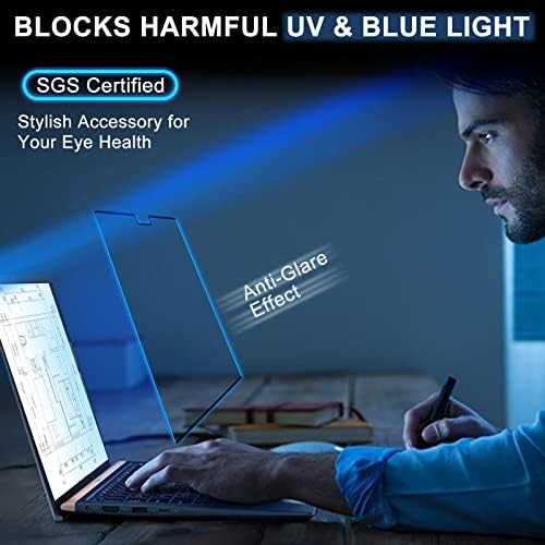[1 Csomag] Anti-Kék Fény Mágneses Képernyő Védő MacBook Pro 14.2 M2 Pro 2023 Laptop szemvédő Anti-Vakító fény 14.2 MacBook