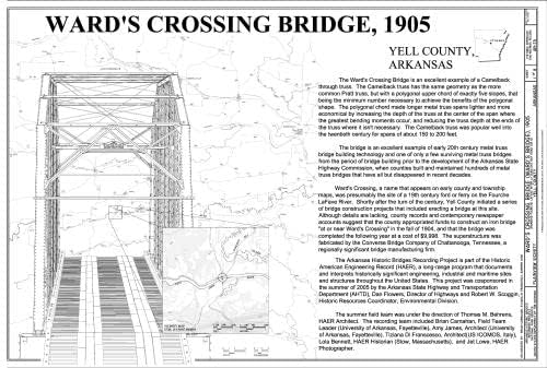 HistoricalFindings Fotó: Ward Átkelés a Hídon,Napfény Bay Road,Plainview,Kiabálni Megye,Arkansas,AR