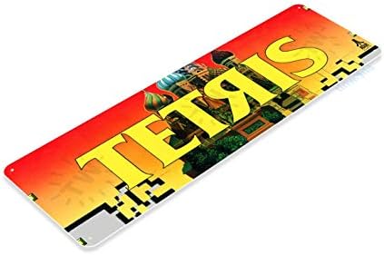Tinworld ADÓAZONOSÍTÓ Jel C508 Tetris Arcade Játék Szoba Bolt Sátor Fém Tábla Dekoráció Dekoráció Retro Konzol