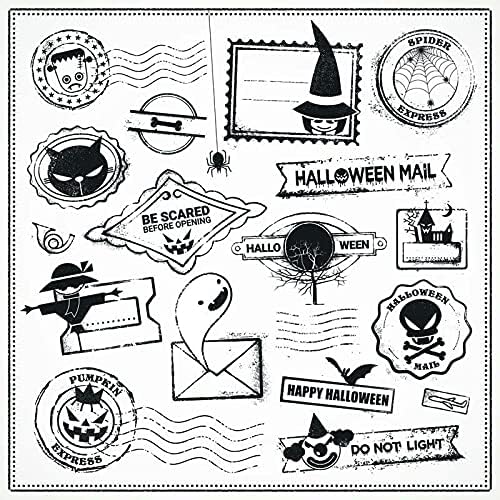 ZFPARTY Halloween Tipikus Karakterek, Szörnyek, Tiszta Bélyegek Scrapbook Papír Kézműves Tiszta Bélyegző Scrapbooking