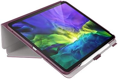 Speck Termékek Egyensúly Tok tartó iPad Pro 11-Es Ügy (2018/2020), Plumberry Lila/Zúzott Lila/Rózsaszín Krepp