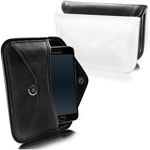 BoxWave Esetében LG Q7a (a bíróság által BoxWave) - Elite Leather Messenger, Táska, műbőr tok Boríték Design LG Q7a