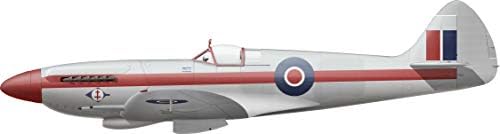 Aircorps Művészeti Spitfire Mk 21 Repülőgép Wall Art Matrica | Ajándék a Fiúk, a Pilóták | VILÁGHÁBORÚS Légi Gyerekszoba